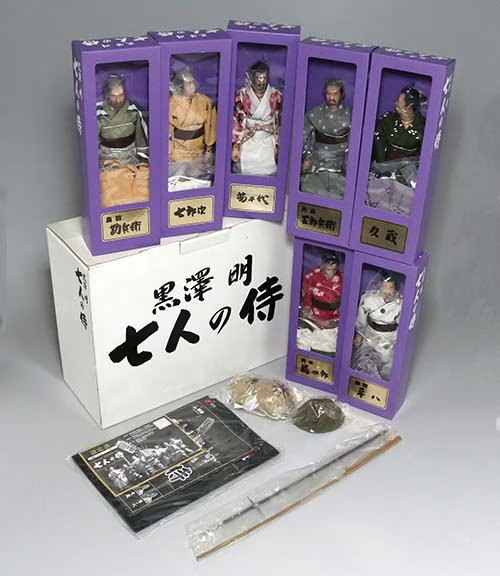 Kurosawa Akira Seven Samurai Figures Set of 7 & Samurai Movie | eBay