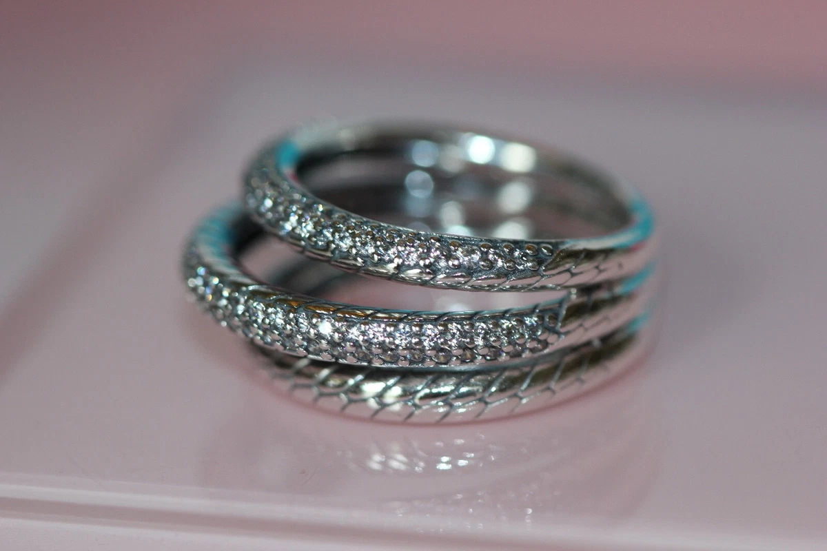 Bague serpent online pandora