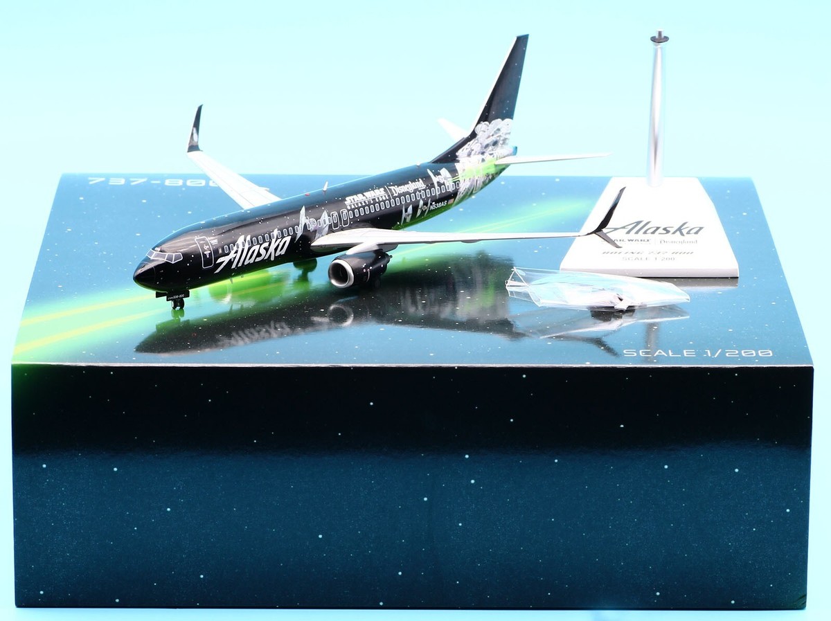 JC Wings 1:200 アラスカ航空 B737-800 N538AS JC Wings 1:200 Alaska