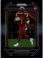 2022 Panini Chronicles #PB-15 Jahan Dotson Prizm Black