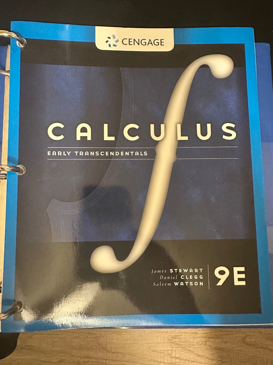calculus: early transcendentals 9th edition (ISBN-13