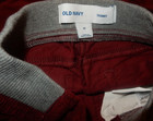 3F NWT 3T Boys OLD NAVY Skinny Maroon Rib Elastic Waist Pull On Corduroy Pants — photo 5