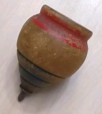 Wood Spinning Top Toy - Antique