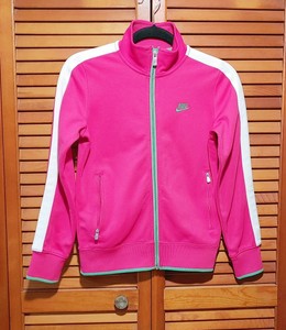 neon pink nike jacket