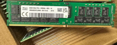 SK Hynix 64GB DDR4 3200 2Rx4 PC4-25600 HMAA8GR7CJR4N-XN 288pin