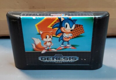 Sega Genesis Sonic the Hedgehog 2 Cartridge ONLY - Working | eBay