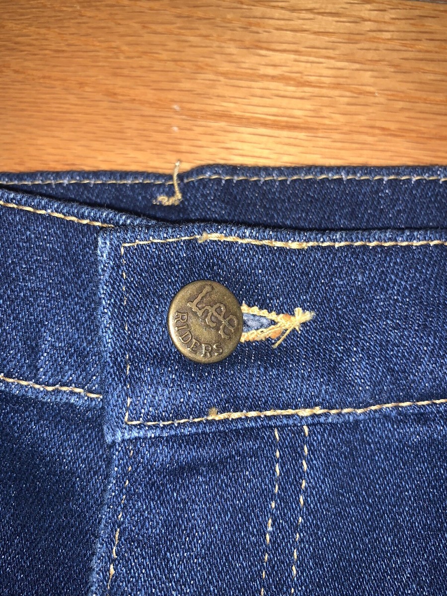 Jean Vintage LEE Riders 101Z - Taille 28x32 - Années 60 Sanforisé Neuf Avec étiquettes