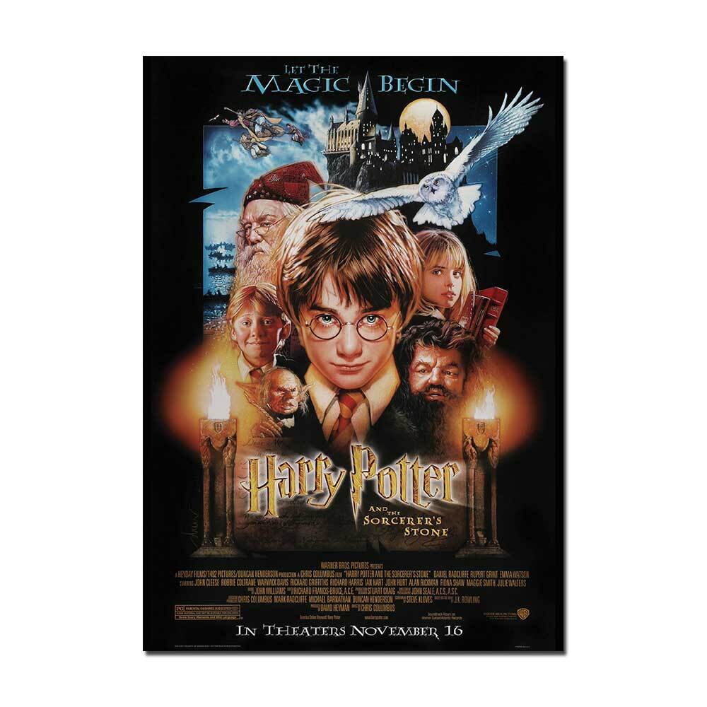Póster de la película Harry Potter (Sorcerers Stone) | Arte de pared oficial de cine - A4 A3