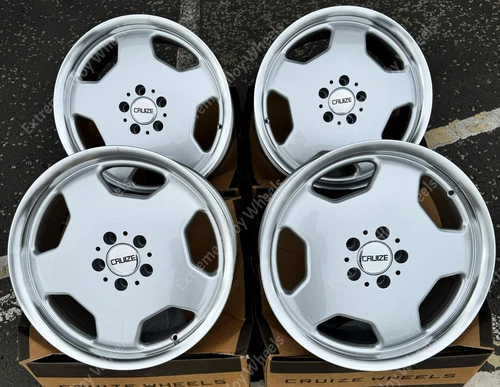 18" Slot Alloy Wheels Fits Honda Accord Civic CR-V FR-V HR-V 5x114 Only