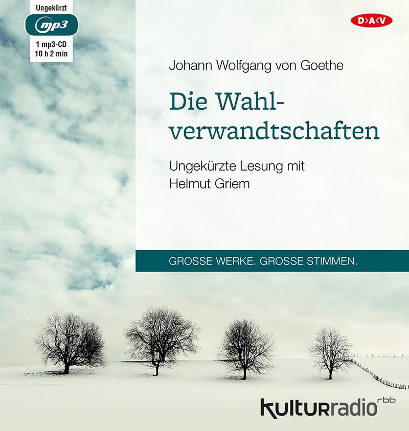 Thumbnail - Die Wahlverwandtschaften Johann Wolfgang Von Goethe - Hörbuch