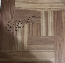Walker Kessler Signed Basketball 12x12 Floorboard W/ COA Auburn , Grizzlies