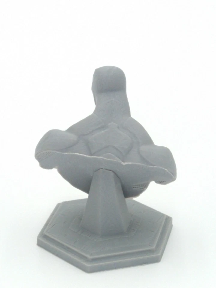 ESTÁTUA BUSTO DO HOMEM-ARANHA 2099 CINZA IMPRESSA EM 3D - Imagem 4 de 4