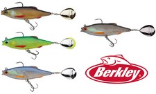 Berkley Pulse Realistic Roach Flash Softbait Lures Hook + Spin Blade 9/14cm Pike