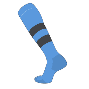 Tck Elite Baseball Football Knee High Striped Socks G Baby Blue Graphite Ebay Tck Elite Baseball Football Knee High Striped Socks G Baby Blue Graphite Ebay