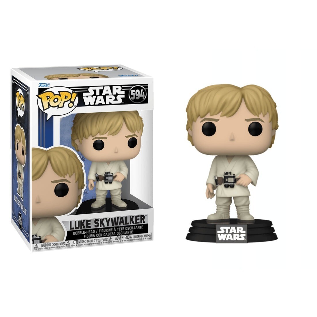 Funko Pop! Star Wars Bobble-Head Luke Skywalker #594 889698675369