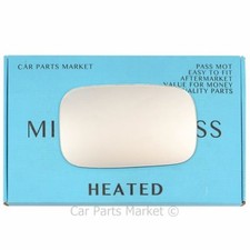 LOTUS ELISE 1996-2006 LEFT N/S  CONVEX HEATED WING MIRROR MIRROR GLASS