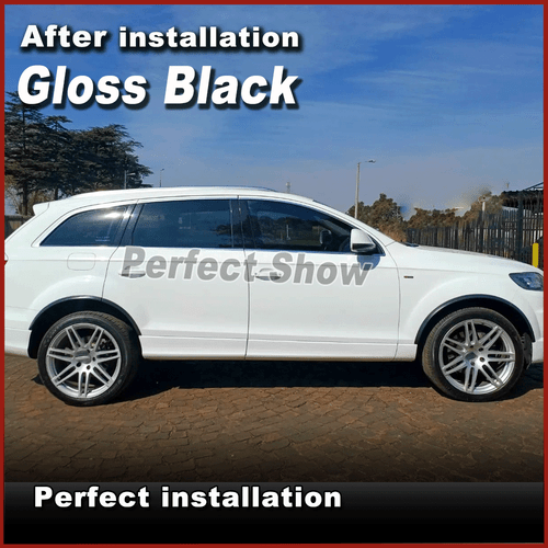 Revestimiento de ruedas negro brillante protección de llantas antorchas para Audi Q7 RSQ7 Sline - Imagen 6 de 14