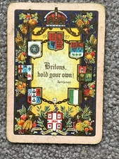 Original swap playing cards Worshipful 1927