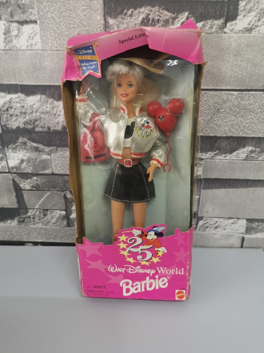 Walt Disney World Barbie Doll Special Edition Mickey Mouse 1996