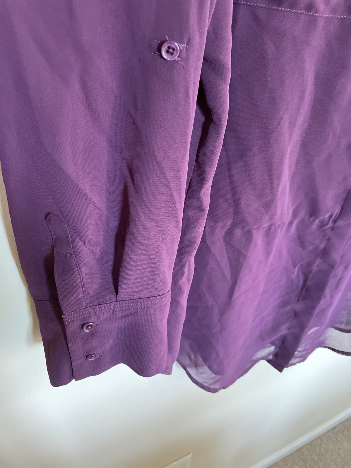 Chico’s Polyester Adjustable Long Sleeve Purple B… - image 5