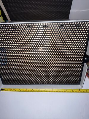 Vintage 1986 Hasbro LITE-BRITE Base, Pegs,Box And Patterns. Light Bulb Working.