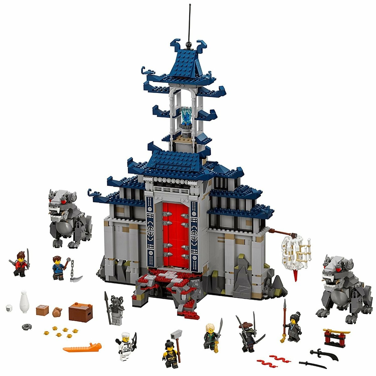 LEGO 70617 Ninjago Evade The Traps Inside Temple Of The Ultimate
