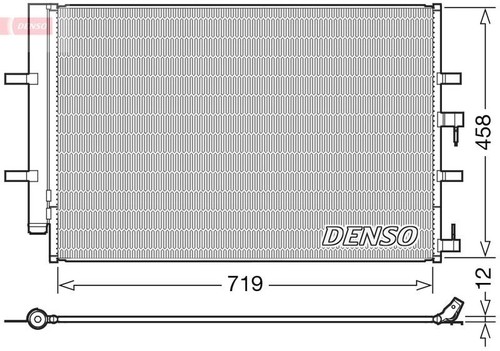 Kondensator / Heizkörper Aire Klimaanlage Für FORD Focus ( Cap )( 200