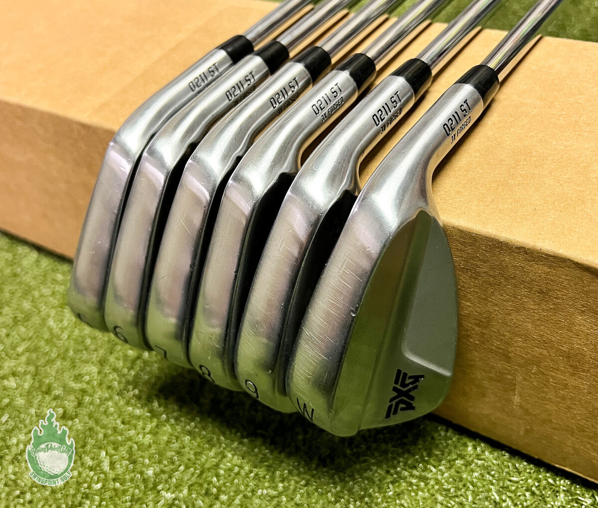 Used RH PXG 0211ST 3X Forged Irons 5-PW KBS Tour 130g X Used RH PXG 0211ST 3X Forged Irons 5-PW KBS Tour 130g X