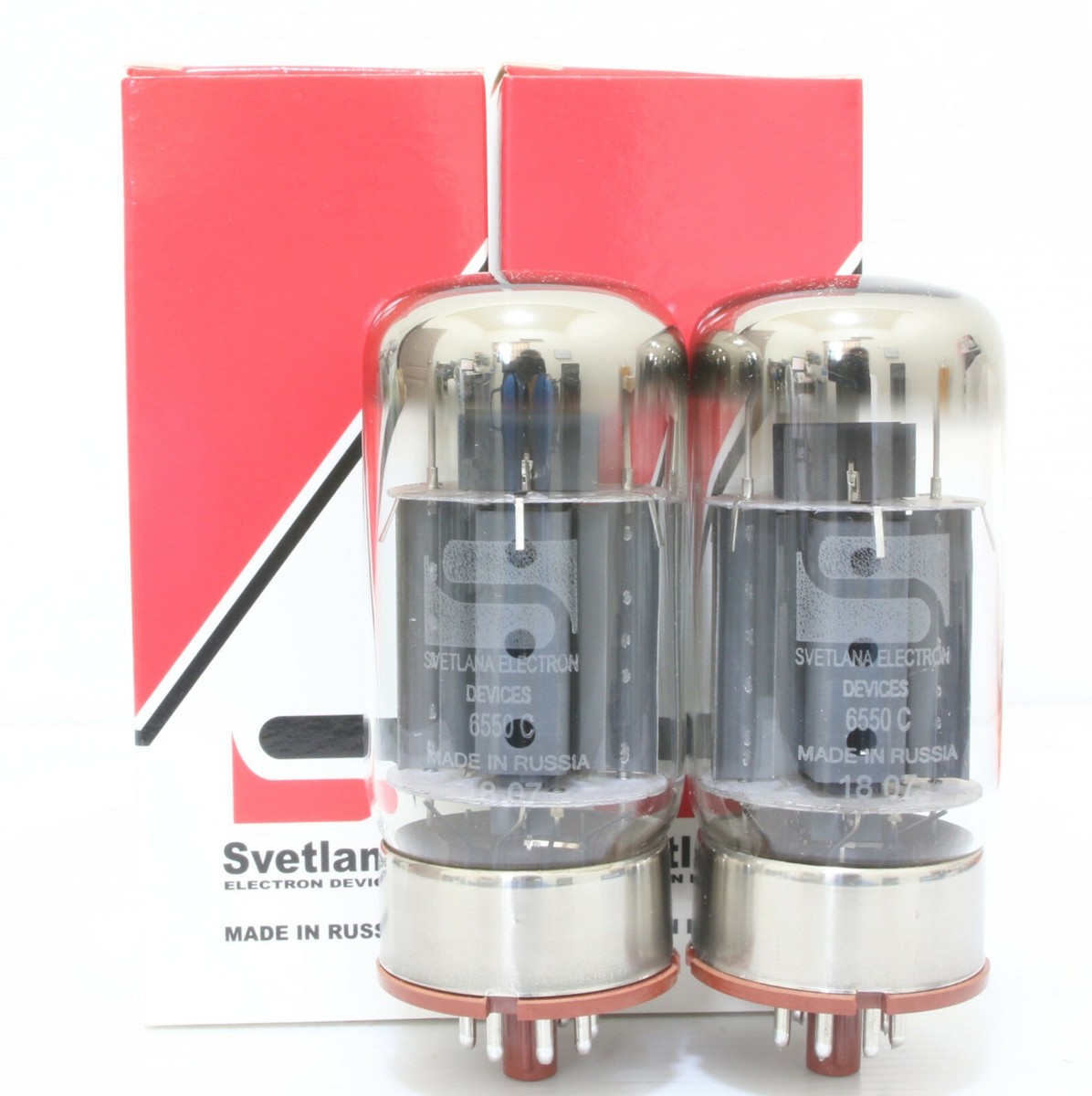 2pcs) Match 1 pair Svetlana 6550 tubes for amplifier KT-88 ( Cryo 