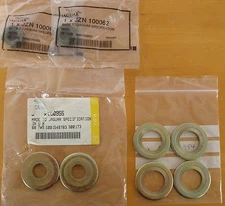JAGUAR XJS 95 96 FRONT LOWER WISHBONE OR CONTROL ARM SPECIAL WASHER AND NUT SET 