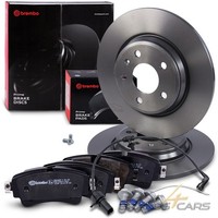 Brembo Bremsscheiben Ø300 +BremsbelÄGe +Kontakt Hinten FÜR Audi A4 B9 8W A5 F5