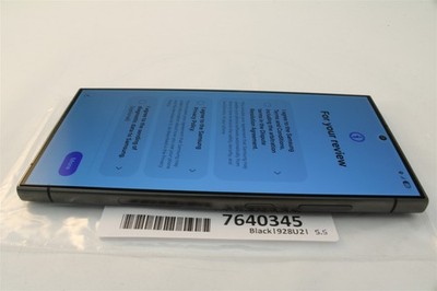 Samsung Galaxy S24 Ultra 256GB Black Unlocked AT&T T-Mobile Verizon GSM 7640345