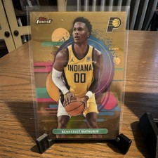 Topps Finest 2026 Bennedict Mathurin Uncommon #146 Indiana Pacers Basketball