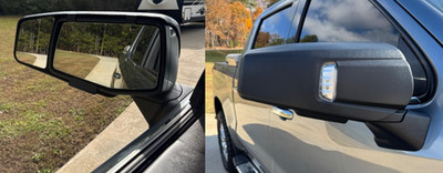 K-Source Snap-On Tow Mirror Extension Kit for 2019-2026 Silverado & GMC Sierra