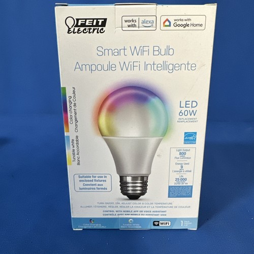 Feit Electric Smart Bulb, 100W Equivalent Color Changing and Tunable White, 2... - Picture 5 of 5