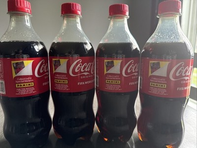 2026 FIFA World Cup Coca-Cola Limited Edition Sticker Set of 4 Sealed *NEW*