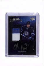 2021-22 UPPER DECK BLACK COLE PERFETTI LUSTROUS ROOKIES PATCH AUTO /75 #LRPA-CP