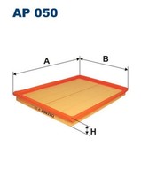 Filtron Luftfilter AP 050 Filtereinsatz FüR Opel Irmscher Astra CC T92 Caravan