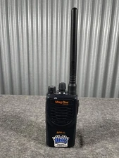 Motorola Mag One BPR40 VHF Two-Way Radio Walkie Talkie w/ Antenna Clip Battery