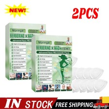 2 BOX Moringa Berberine 10in1 Advanced Nano MicroneedlePatch 7pcs/box H O T