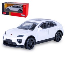 JAMARA 402236 Porsche Macan Diecast 1:43 weiß - Modellauto Spielzeug, Model Mini