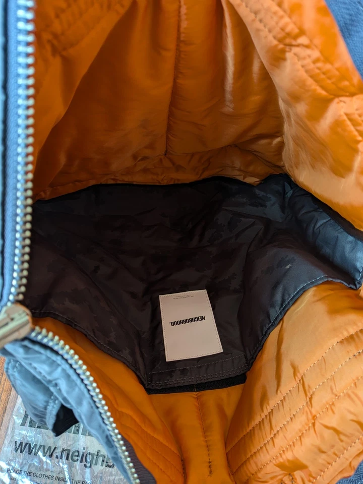 Porter Yoshida & Co X Vecindario Tanquero Casco Bolso Carbón Camuflaje Foto 4 de 4