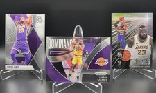 LeBron James - 3 Card Lot (includes Prizm insert and base cards) SHARP!