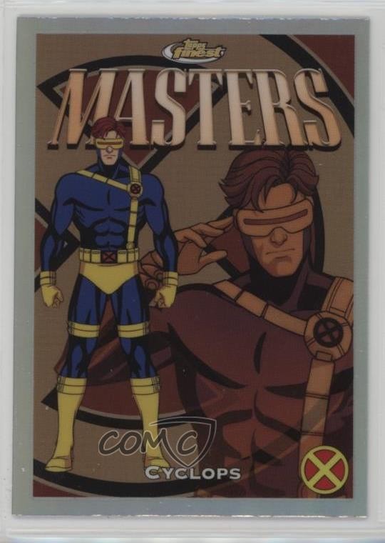 2025 Topps Finest X-Men '97 Common Bronze Refractor Cyclops #41 4g8