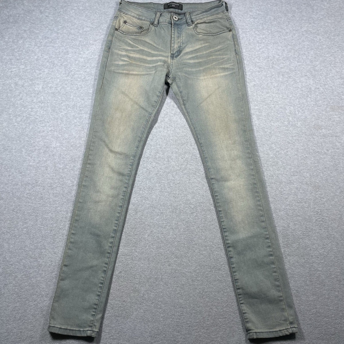 Serenede Skinny Jeans Men's 28 (fits 28x32) Blue Medium Wash