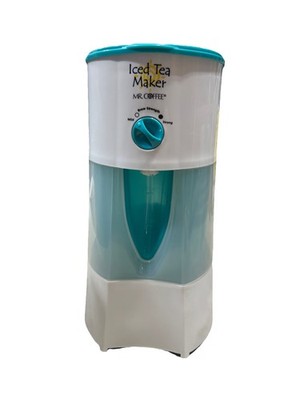 Mr. Coffee Iced Tea Maker 3qt Blue Model TM44P  Works No Pitcher