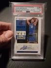 Jalen Brunson 2018 Contenders Rookie Ticket Swatches Auto PSA 9 Knicks 10/10 Hot