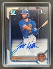 2022 Bowman Draft Jett Williams Chrome Auto 1st Prospect #CDA-JWS Mets