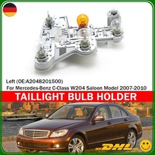 Für Mercedes Benz W204 C Klasse 07-10 Rückleuchte Fassung Links Lampenträger