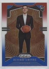2019-20 Panini Prizm Rookie Red White & Blue Prizm Deividas Sirvydis #298 te6